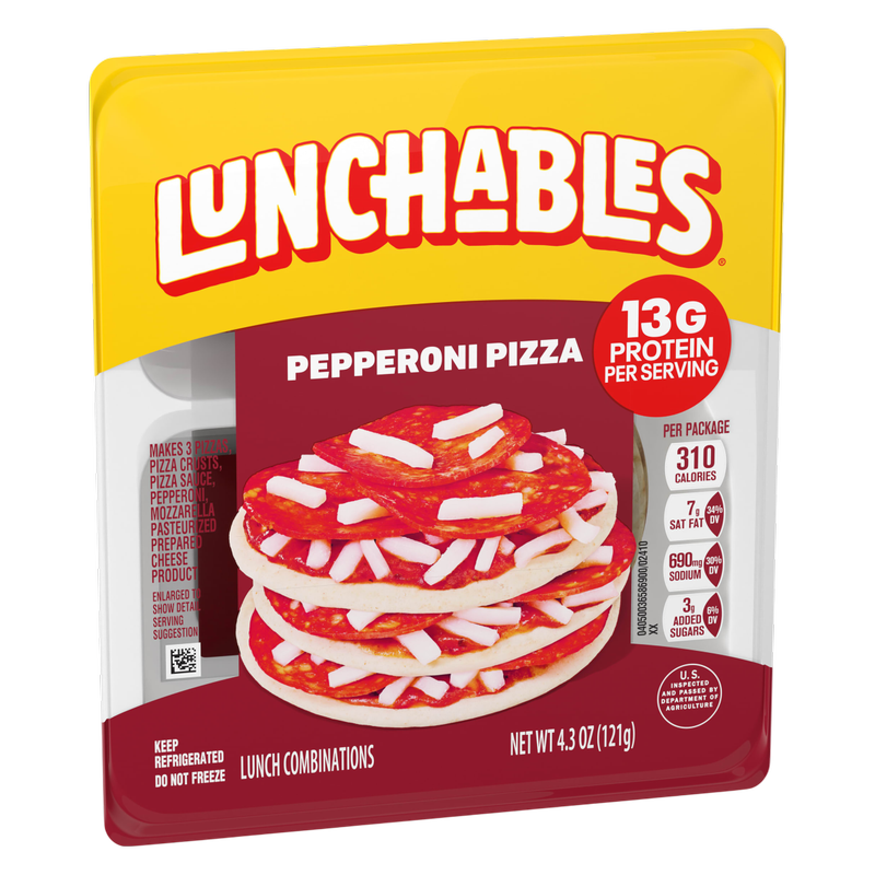 Lunchables Pepperoni Pizza - 4.3oz