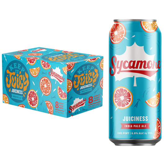 Sycamore Juiciness IPA 8pk 16oz Can 6.8% ABV