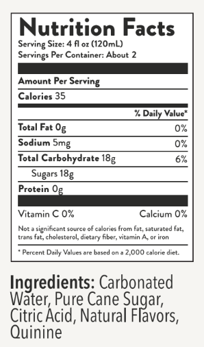 Owen's American Tonic 4pk 240ml Can