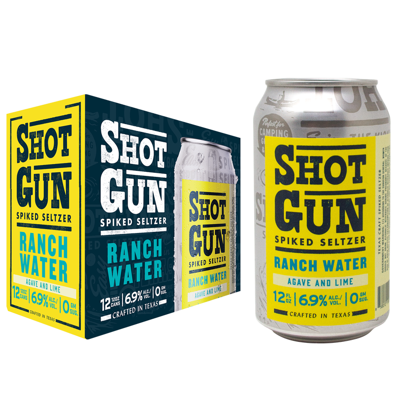 ShotGun Seltzer Ranch Water 12pk 12oz Can 6.9% ABV