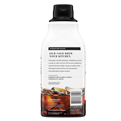 Starbucks Cold Brew Concentrate Signature Black 32oz