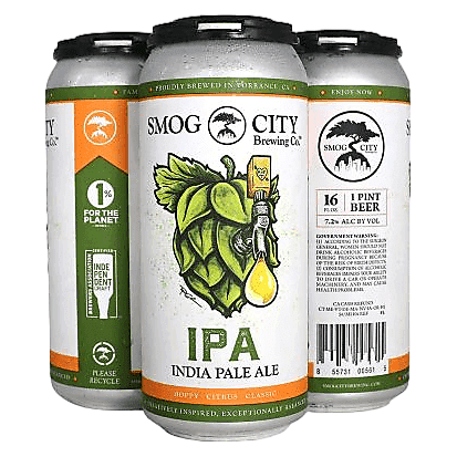 Smog City IPA 4pk 16oz Can