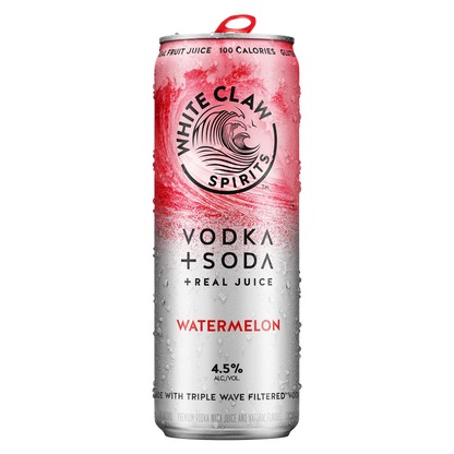 White Claw Vodka + Soda Watermelon 4pk 12oz Can 4.5% ABV