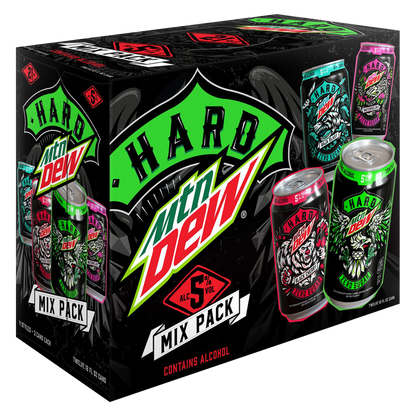 MTN DEW Hard Zero Sugar Variety 12pk 12oz Can 5.0% ABV