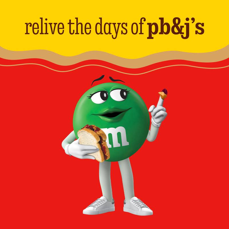 M&M'S Peanut Butter & Jelly Share Size, 2.83oz