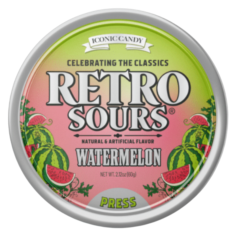 Retro Sours Watermelon, 2.12oz