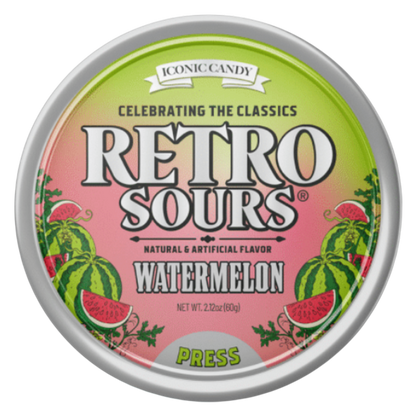 Retro Sours Watermelon, 2.12oz