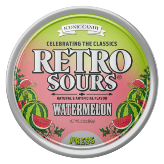 Retro Sours Watermelon, 2.12oz
