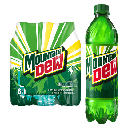 Mountain Dew Original 6ct 16.9oz