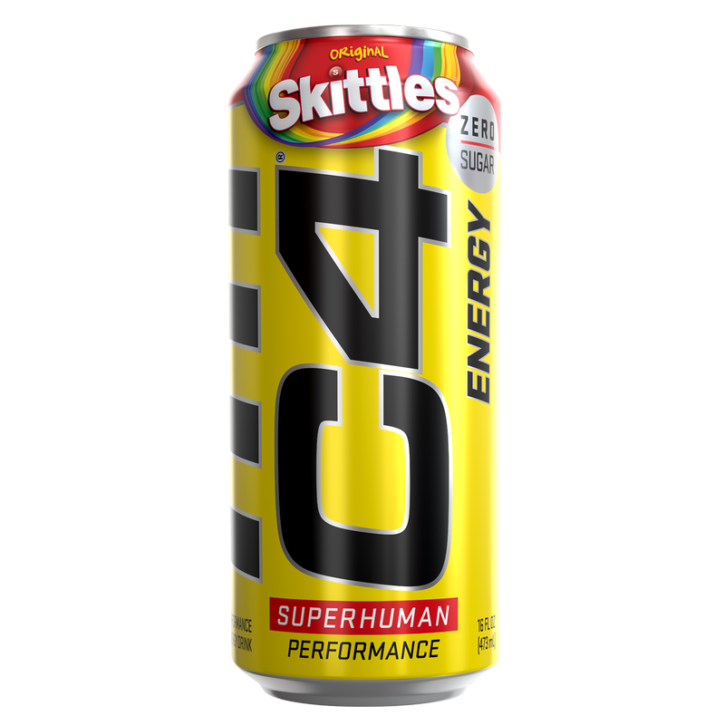 C4 Skittles 16oz Can