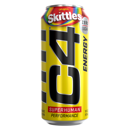 C4 Skittles 16oz Can