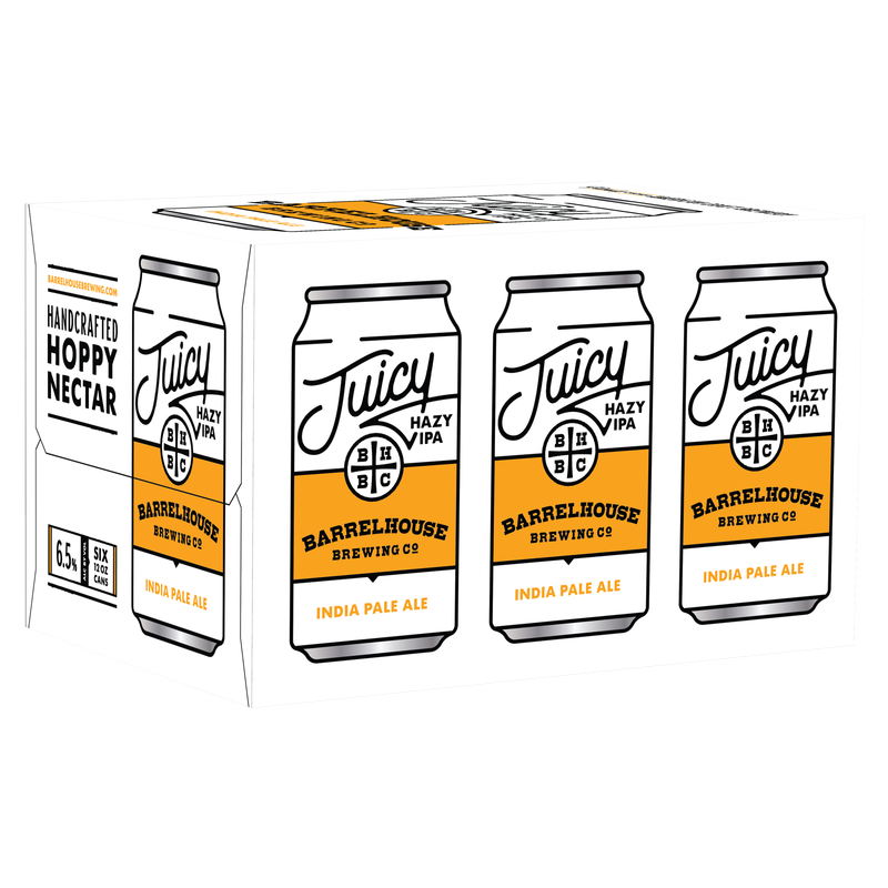 Barrelhouse Brewing Juicy Hazy IPA 6pk 12oz Can