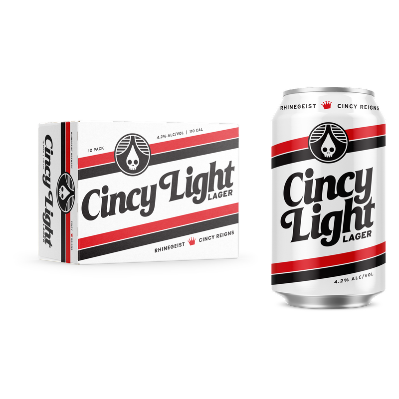 Rhinegeist Cincy Light 12pk 12oz Cans 4.2%ABV