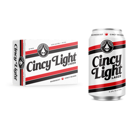 Rhinegeist Cincy Light 12pk 12oz Cans 4.2%ABV