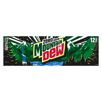 Mountain Dew Zero 12pk 12oz Can