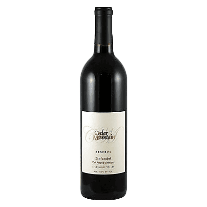 Cedar Mountain Reserve Zinfandel 750ml