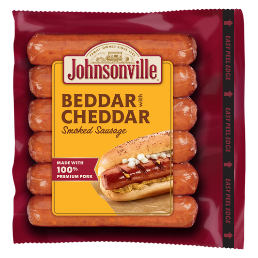 Johnsonville Beddar with Cheddar Smoked Sausages, 6ct