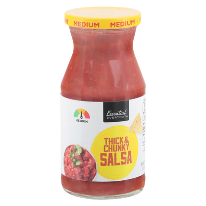Essential Everyday Thick & Chunky Medium Salsa 16oz