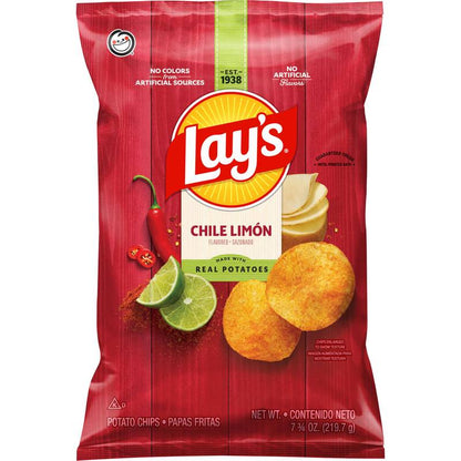Lay's Chile Limon Potato Chips 7.7oz