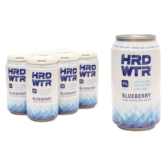 Hrd Wtr Blueberry 6pk 12oz Can 5.0% ABV