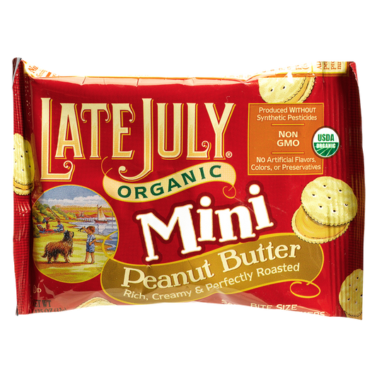 Late July Mini Peanut Butter Crackers 1.13oz