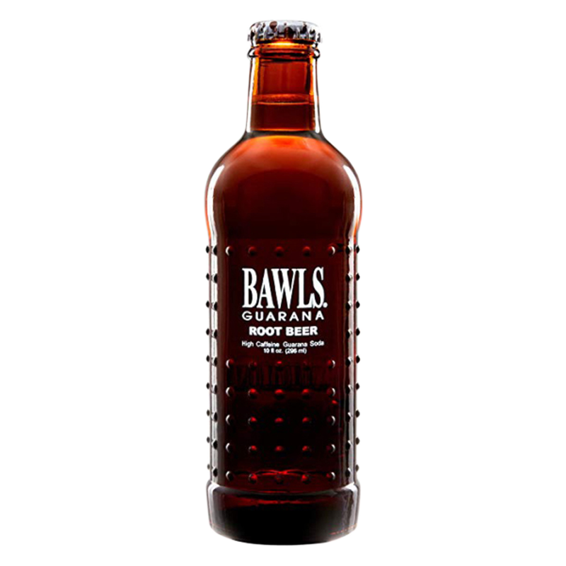 Bawls Guarana Root Beer 10oz Glass Bottle