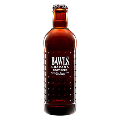Bawls Guarana Root Beer 10oz Glass Bottle