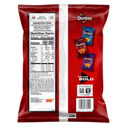 Doritos Nacho Cheese, 2.625oz