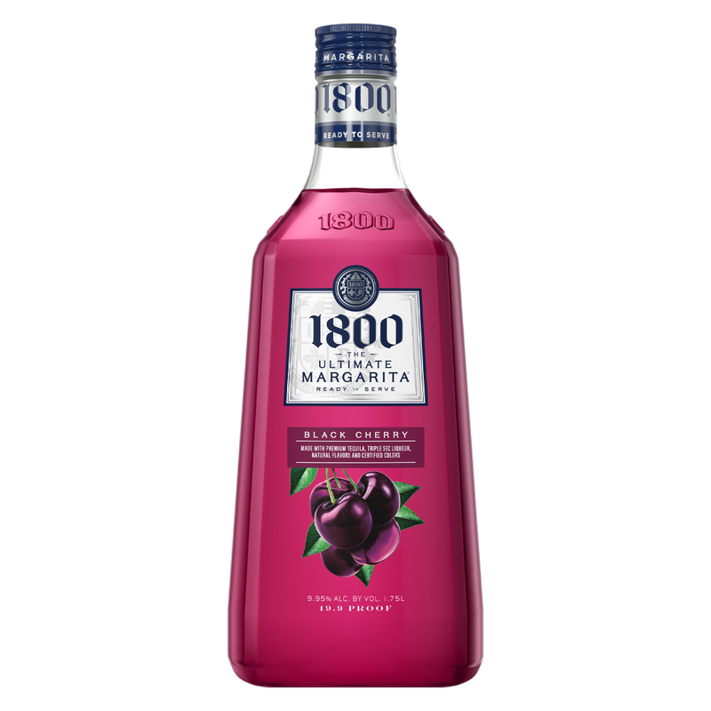 1800 The Ultimate Margarita Black Cherry Ready to Drink Cocktail 1.75L 9.95% ABV