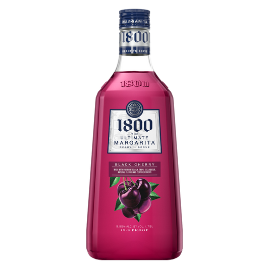 1800 The Ultimate Margarita Black Cherry Ready to Drink Cocktail 1.75L 9.95% ABV