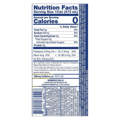 G Fuel Sonic Peach Rings 16oz Can