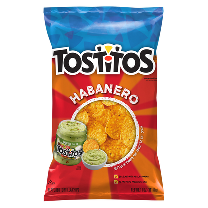 Tostitos Habanero Bite-Size Rounds Tortilla Chips 11oz