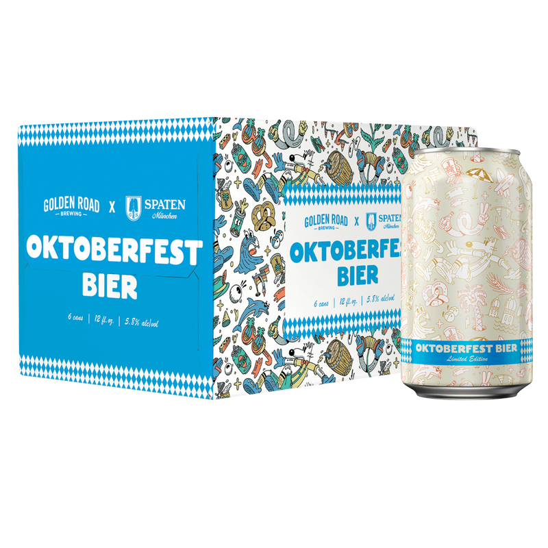 Golden Road Brewing / Spaten Oktoberfest Bier Collaboration 6pk 12oz Can