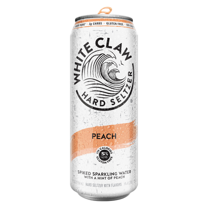 White Claw Peach Single 19.2oz Can 5% ABV