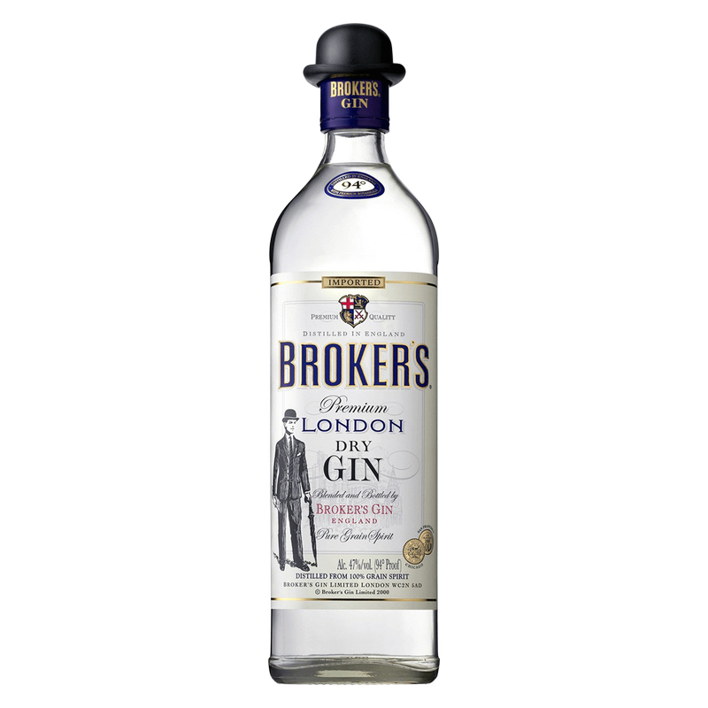 Broker's London Dry Gin 750ml