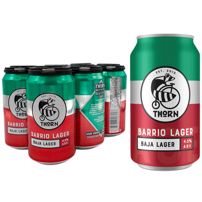 Thorn Brewing Barrio Mexican-Style Lager 6pk 12oz Can