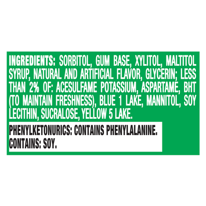 Trident Spearmint Gum 28ct