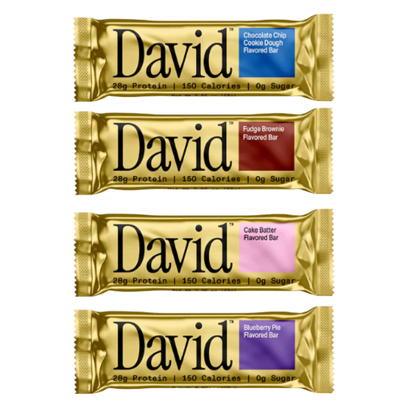 David Protein Bar Sample Pack
