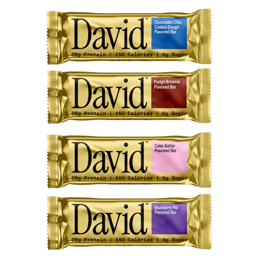 David Protein Bar Sample Pack