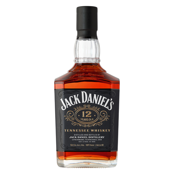 Jack Daniel's 12 Year Batch 1 Tennessee Whiskey 107 Proof 700ml