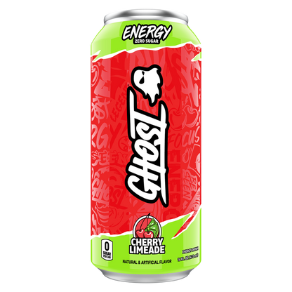 GHOST® Energy Cherry Limeade 16oz Can