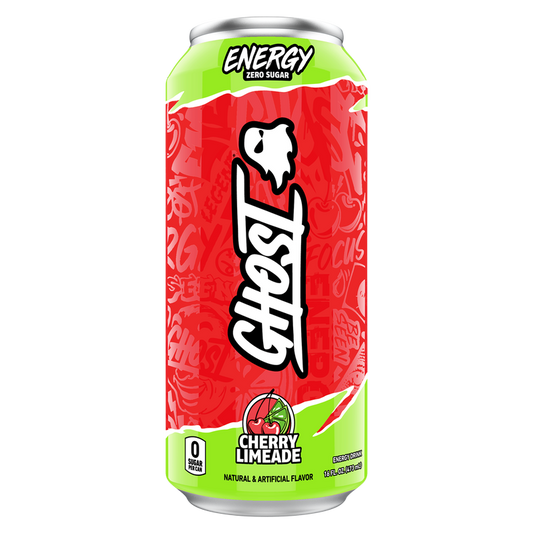 GHOST® Energy Cherry Limeade 16oz Can