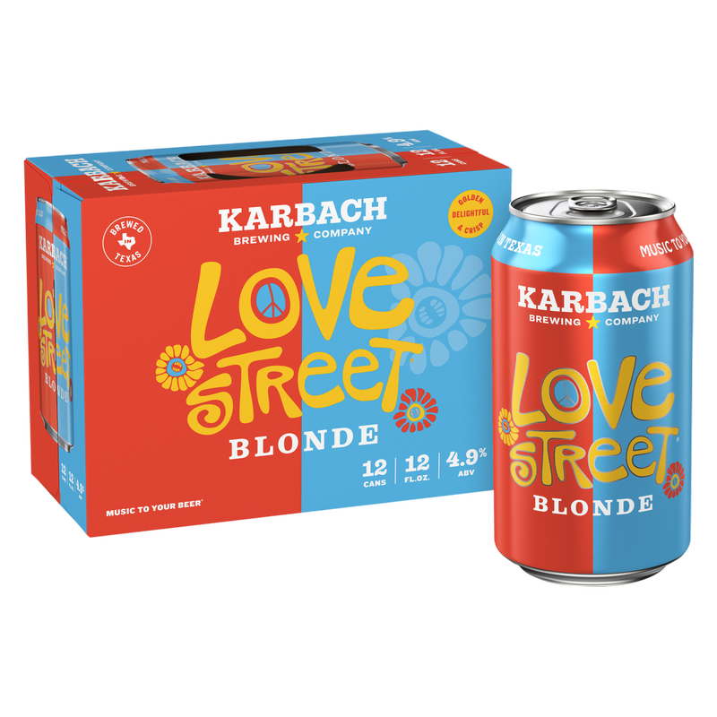 Karbach Brewing Love Street Blonde 12pk 12oz Can 4.9% ABV