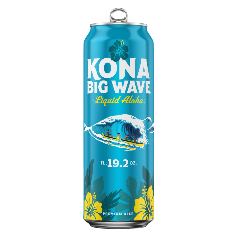 Kona Big Wave Premium Beer 19.2oz Can 4.4% ABV