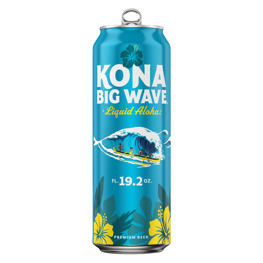 Kona Big Wave Premium Beer 19.2oz Can 4.4% ABV
