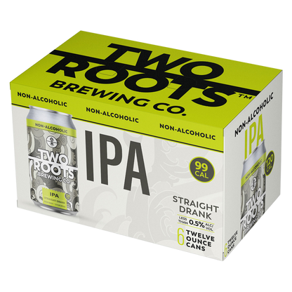 Two Roots Brewing Straight Drank IPA Non-Alcoholic 6pk 12oz Can