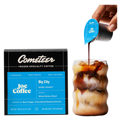 Cometeer Coffee & Dark Roast Joe Coffee Machine-Free Capsules Counter Culture 4ct