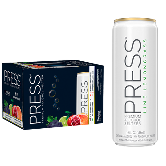 PRESS Signature Variety Hard Seltzer 12pk 12oz Can