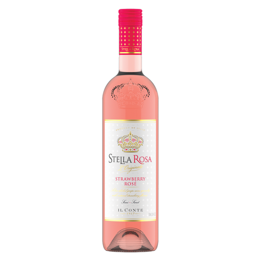 Stella Rosa Strawberry Rose Semi-Sweet Rose Wine 750 ml