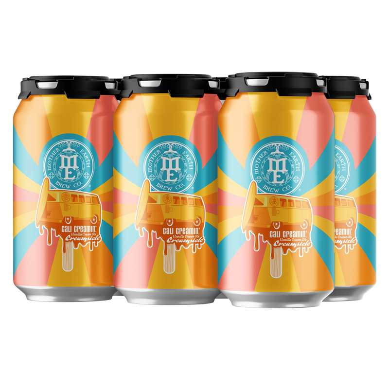 Mother Earth Cali Creamin Creamsicle 6pk 12oz Can 5.0% ABV